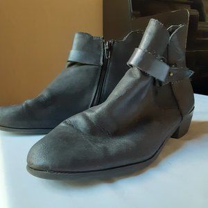 Target Black Ankle Boots (Size 9.5)